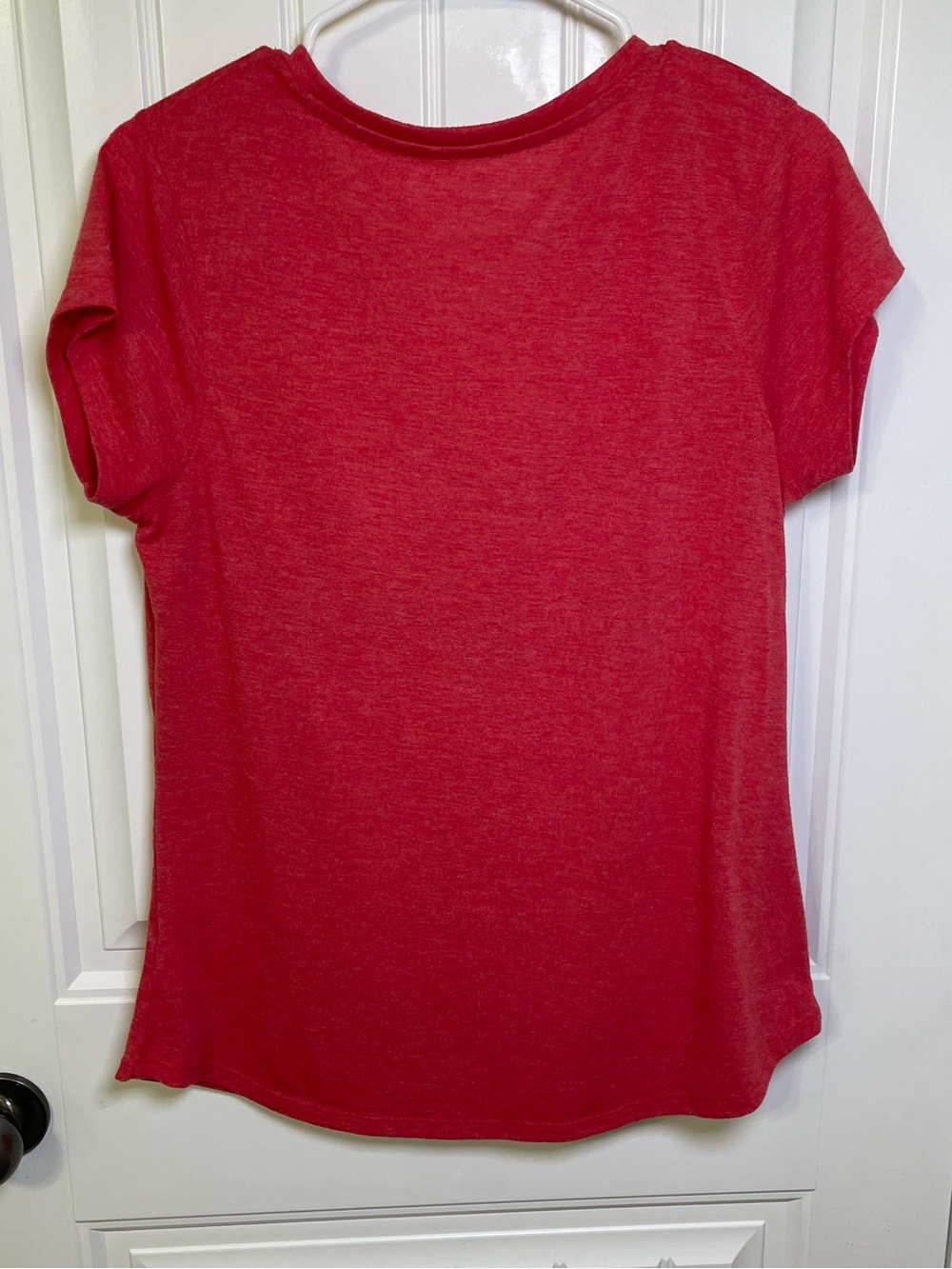 Russell Athletic Texas Tech Red Raiders Women’s V-Neck T-Shirt Red Size Large - Picture 2 of 7